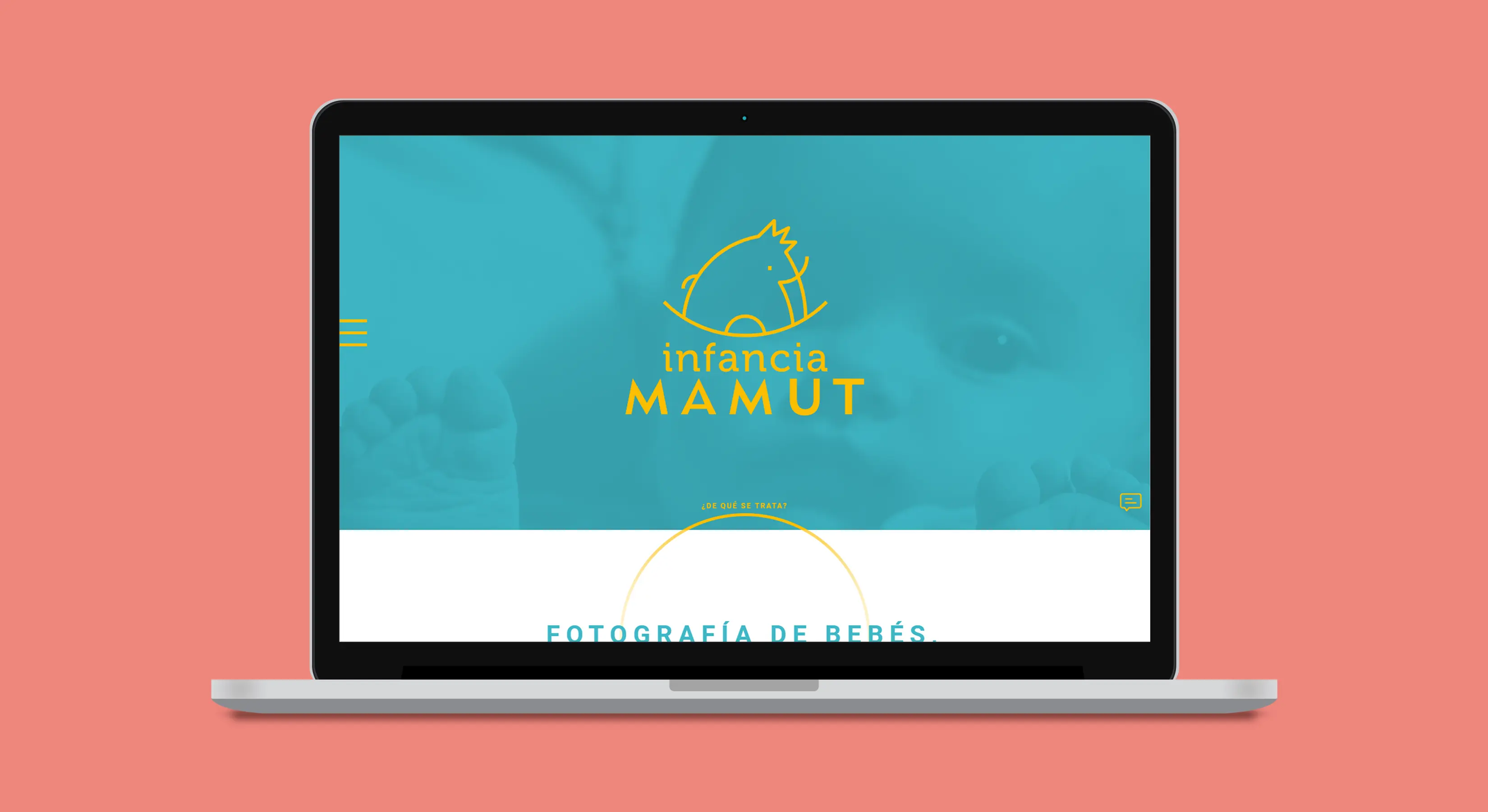 Infancia Mamut Web Design