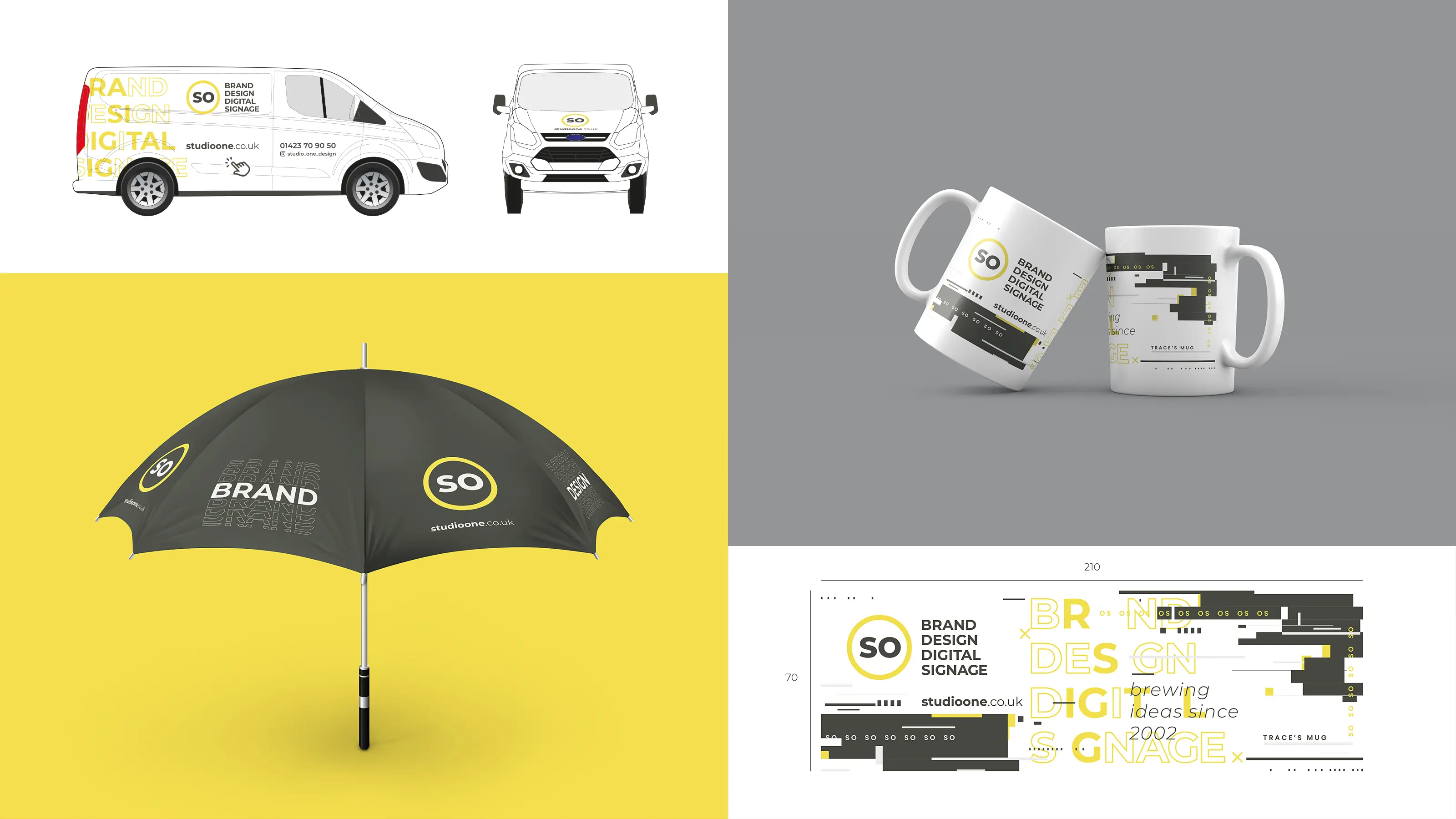 Van Brolly Cups Design